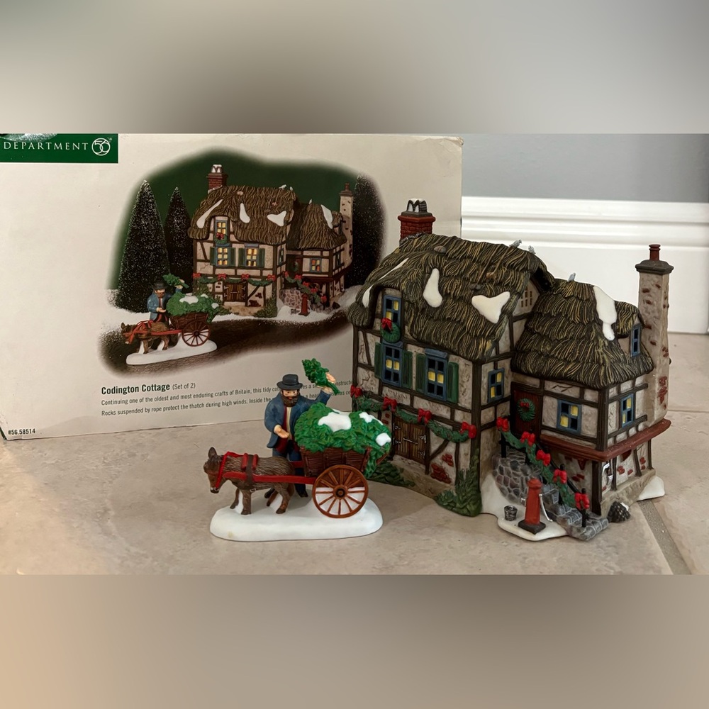 Department 56 Codington Cottage (Set of 2)
Dickens' Village Series